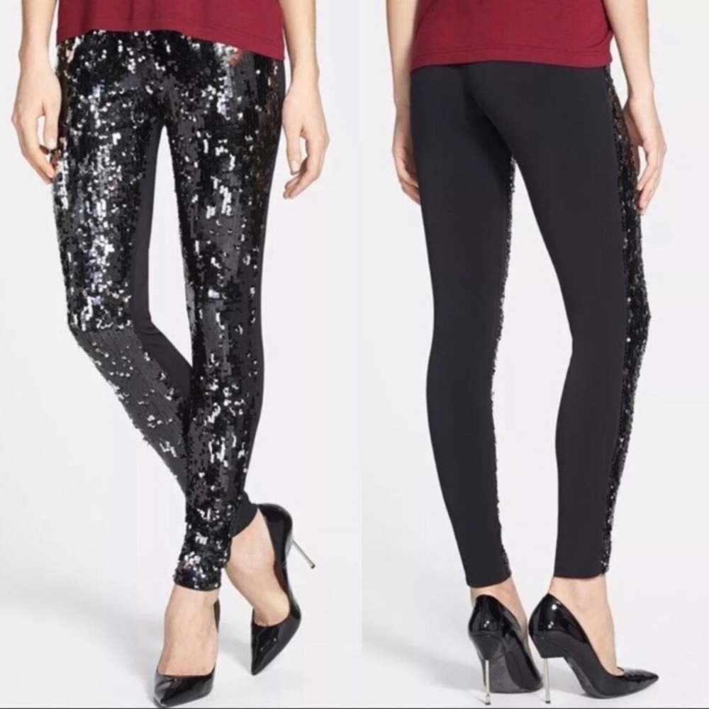NWOT Nordstrom sequined leggings S
